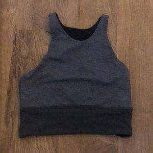 Lululemon size 4 sleeveless crop top / bra top